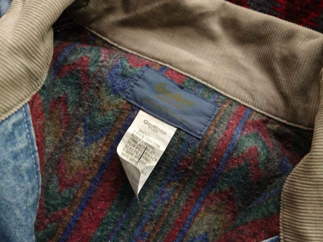 OSHKOSH デニム カバーオール ブランケット48R オシュコシュUSA製