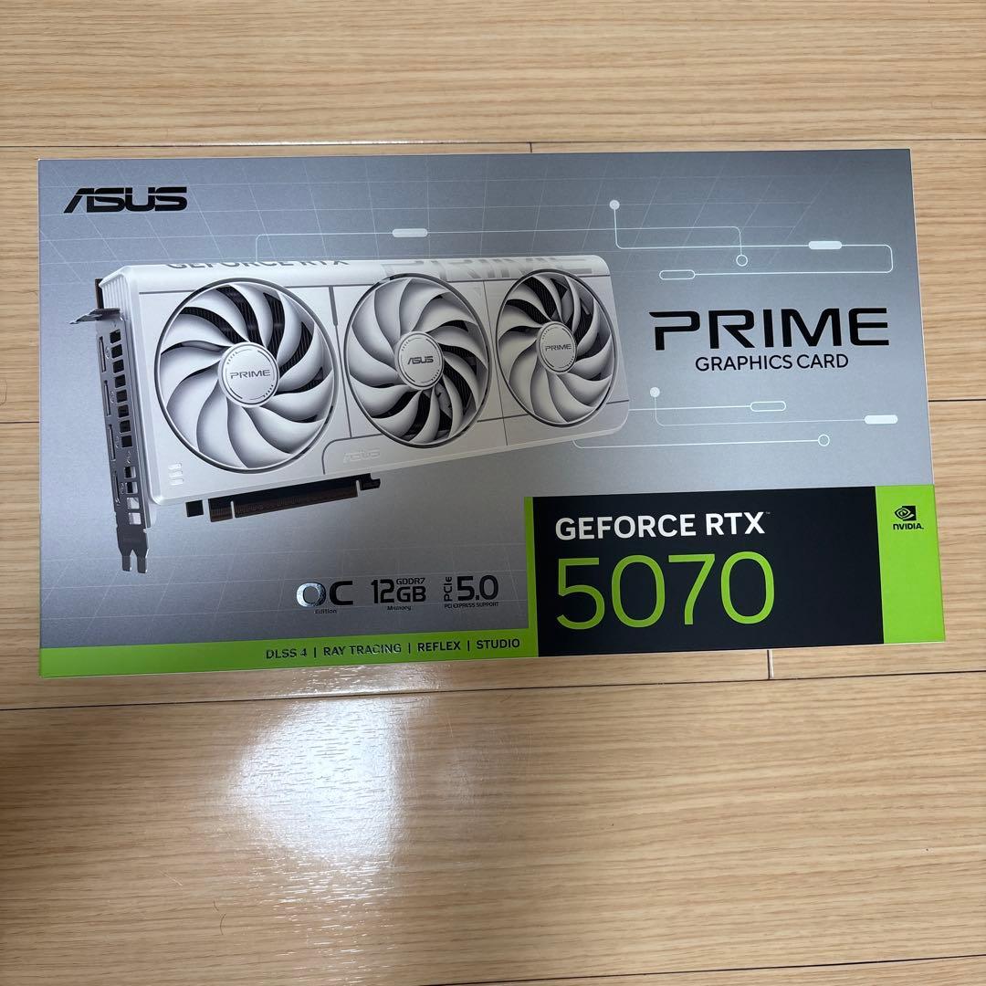 prime 5070 OC white新品未開封