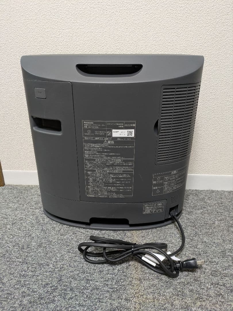 panasonic セラミックファンヒーター DS-FKX1206 綺麗 ①