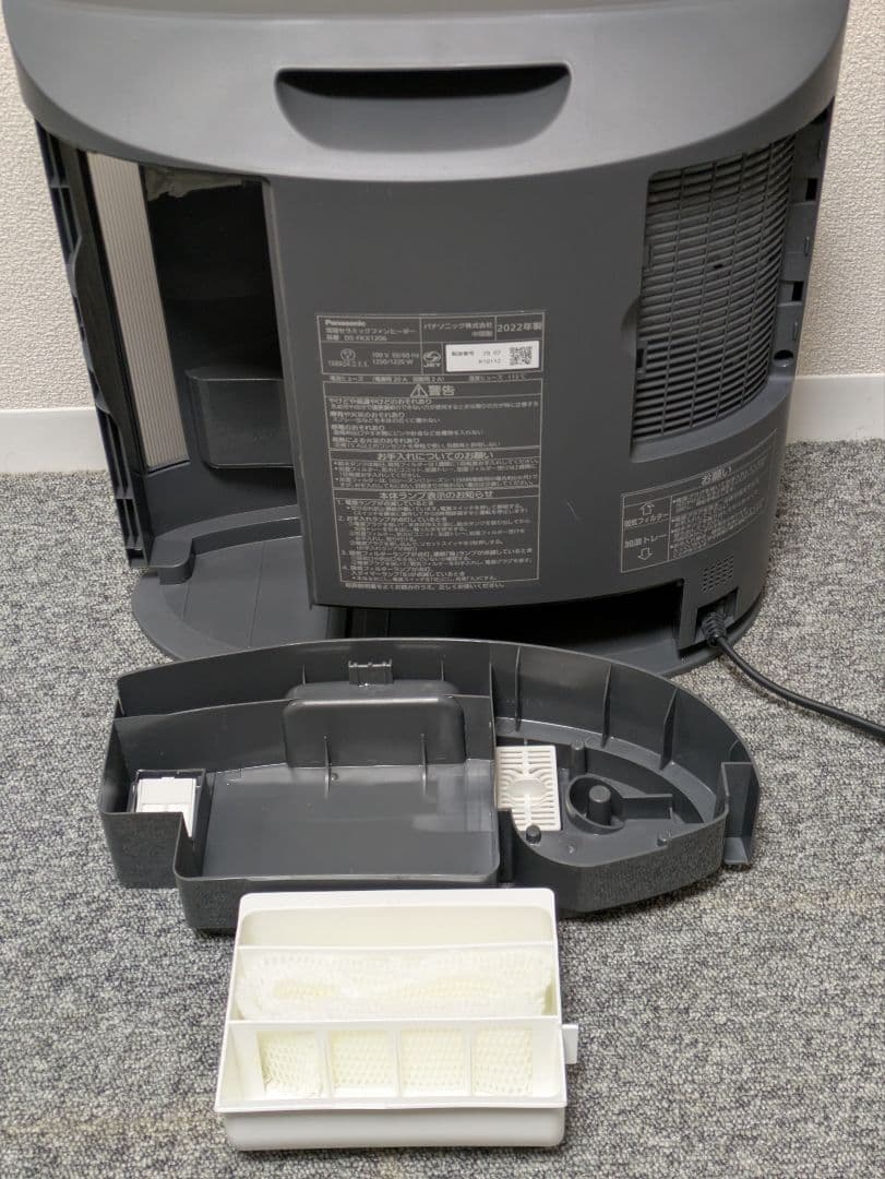 panasonic セラミックファンヒーター DS-FKX1206 綺麗 ①