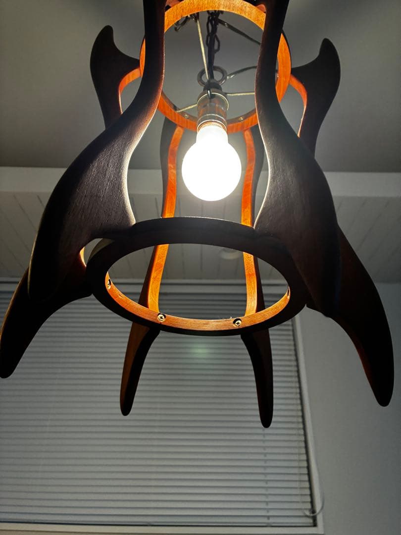 祐天寺　Sein 木製ペンダントライト ミッドセンチュリー　ヴィンテージ