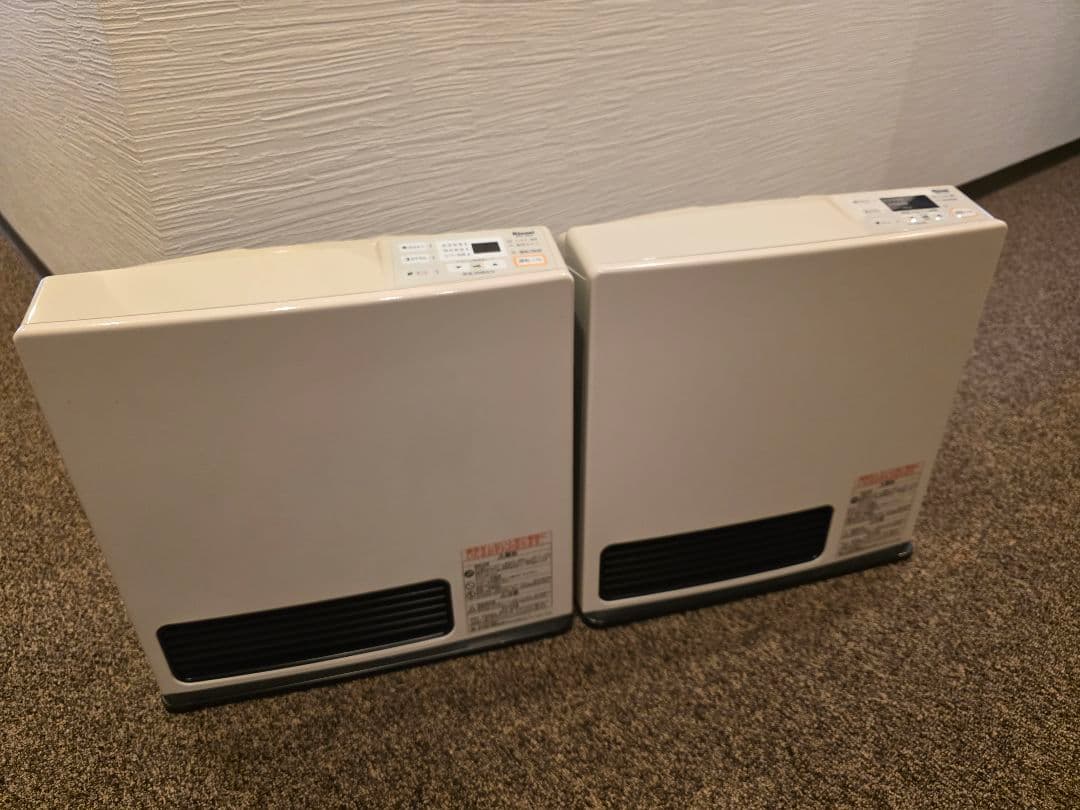 美品　2台特価リンナイガスファンヒーターSRC-364E 　SRC-362E