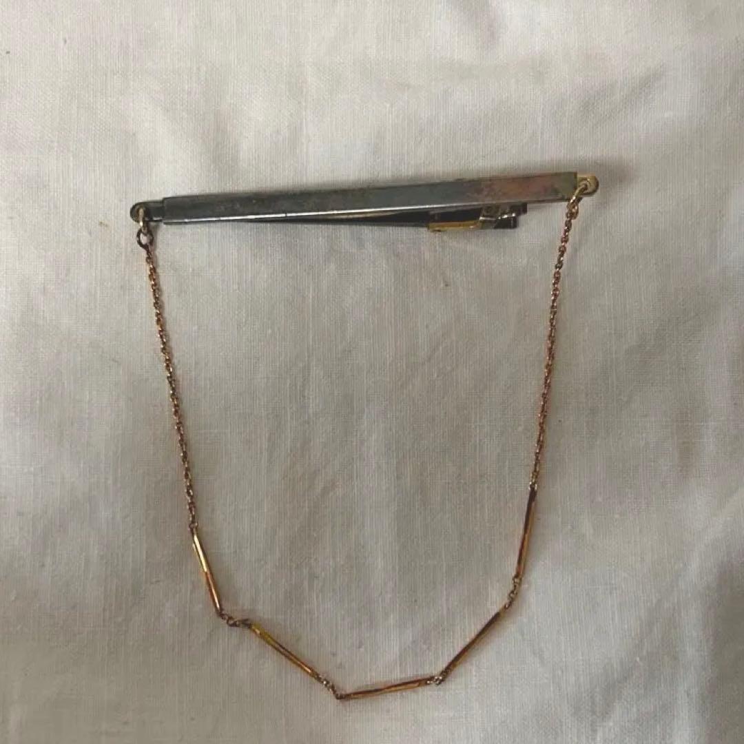 【k18】ネクタイピン vintage antique