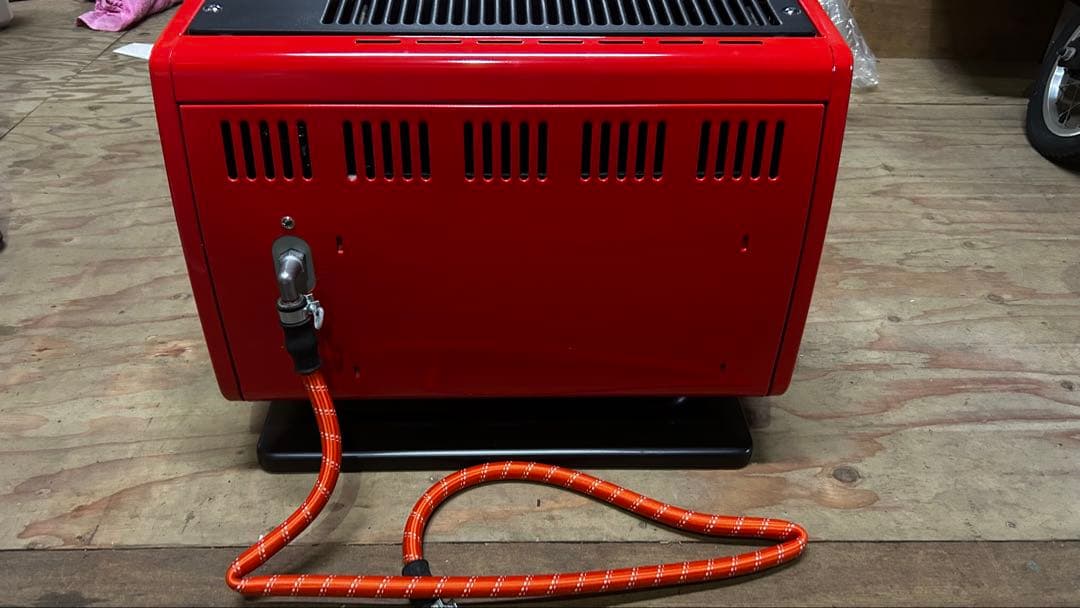 Paloma ガスストーブ 赤　昭和レトロ