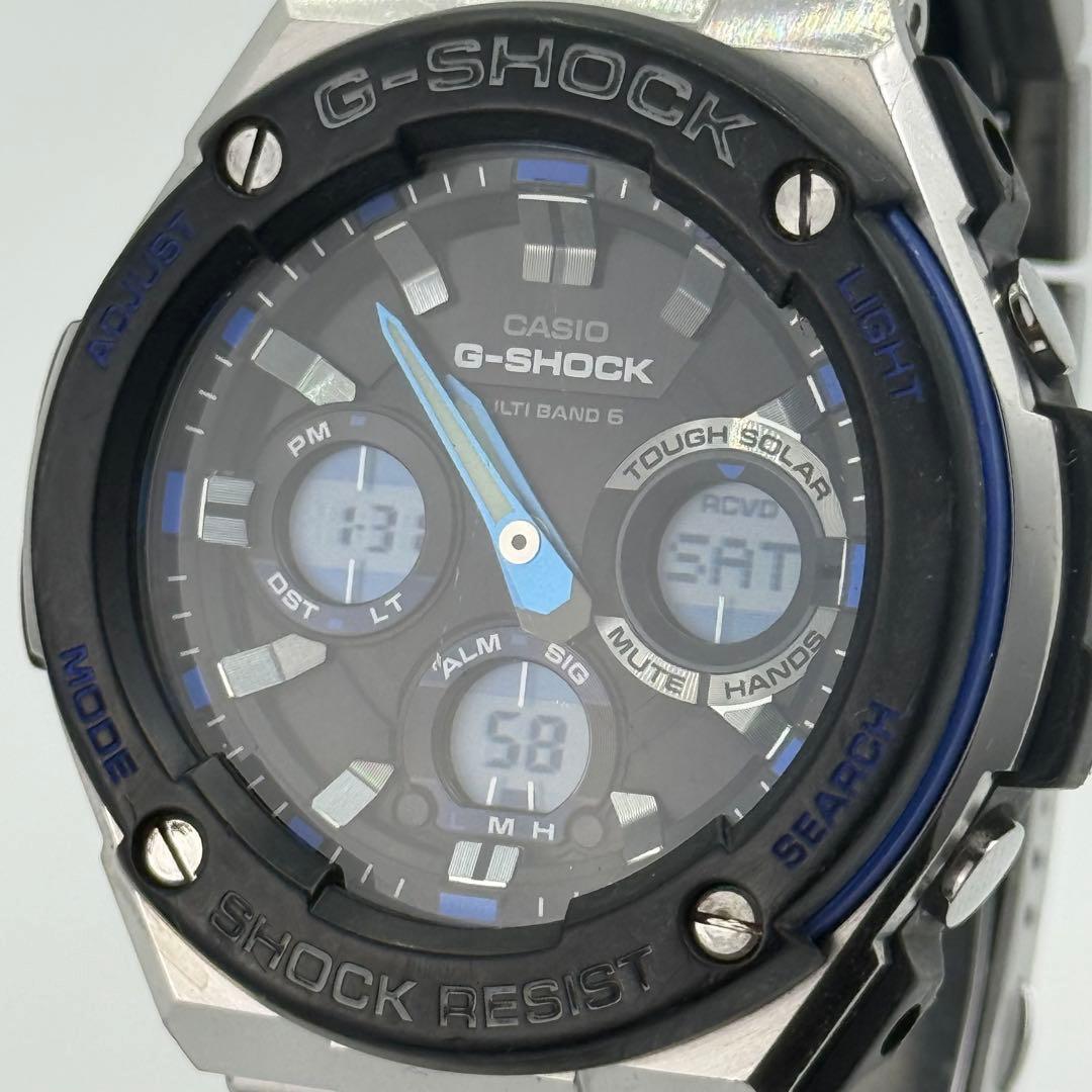 ※上田　G-SHOCK G-STEEL GST-W100D 電波ソーラー