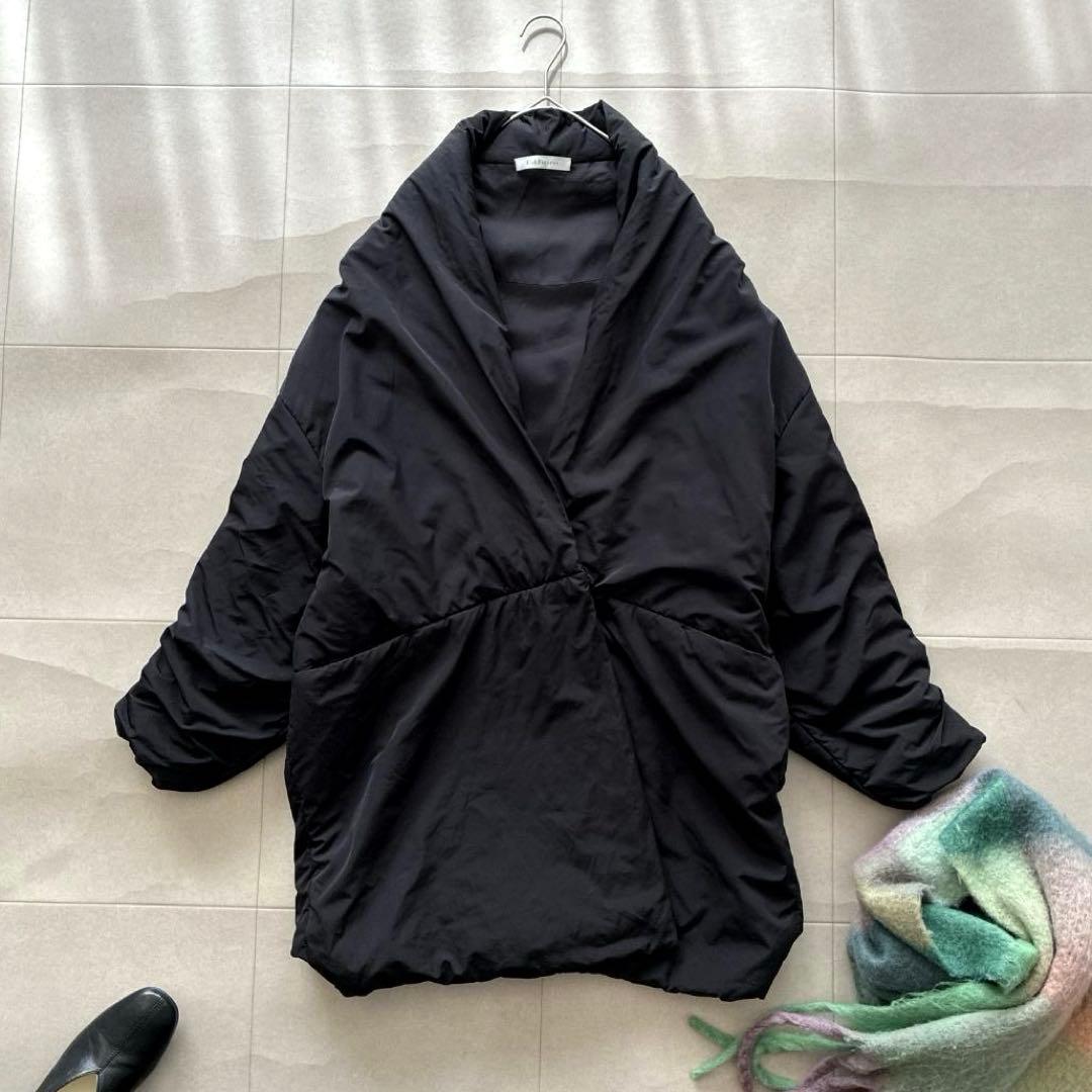 DEUXIEME CLASSE コルピエロ♡中綿 コクーンコート ブラック 軽量