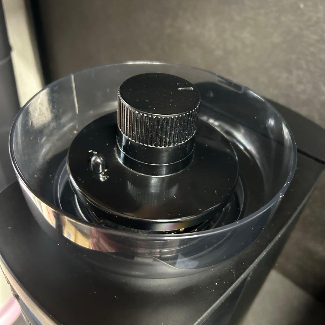 中古　sirocaコーン式コーヒーメーカー　SC-C251 珈琲豆　ブラック　黒