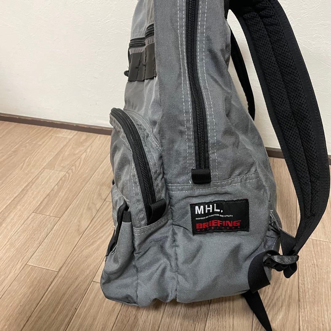 BRIEFING × MHL. 別注バックパック　グレー