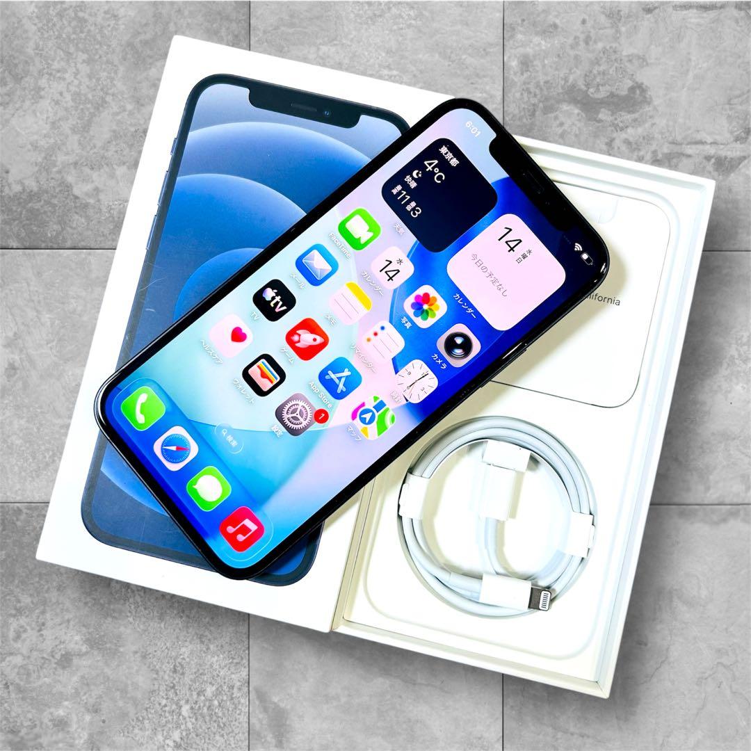 【大容量】iPhone12 本体 256GB SIMフリー 新品バッテリー100