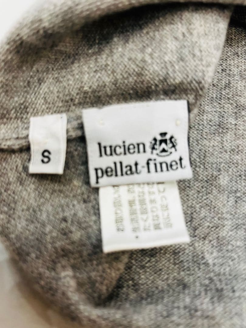 極美品 ルシアンペラフィネ スカル バックデザイン キラキラ カーディガン