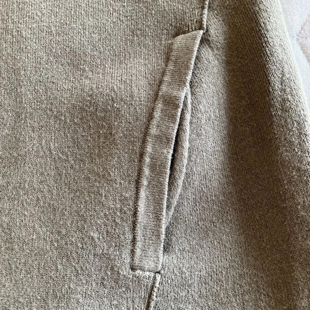 セオリーリュクス✖️高橋リタコラボコットンカシミヤ　ニットフーディ　カーキ