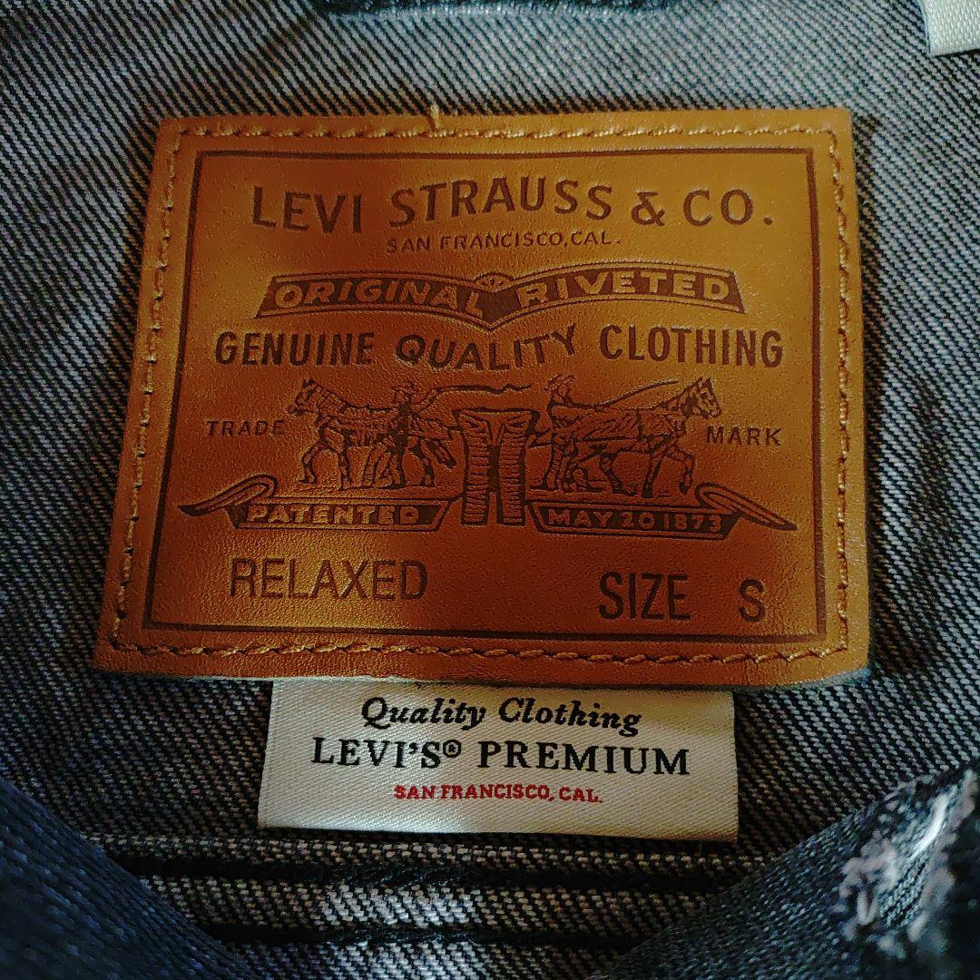 新春限定値下げ黒リーバイス 大戦モデル デニムジャケット サイズS（米サイズ）