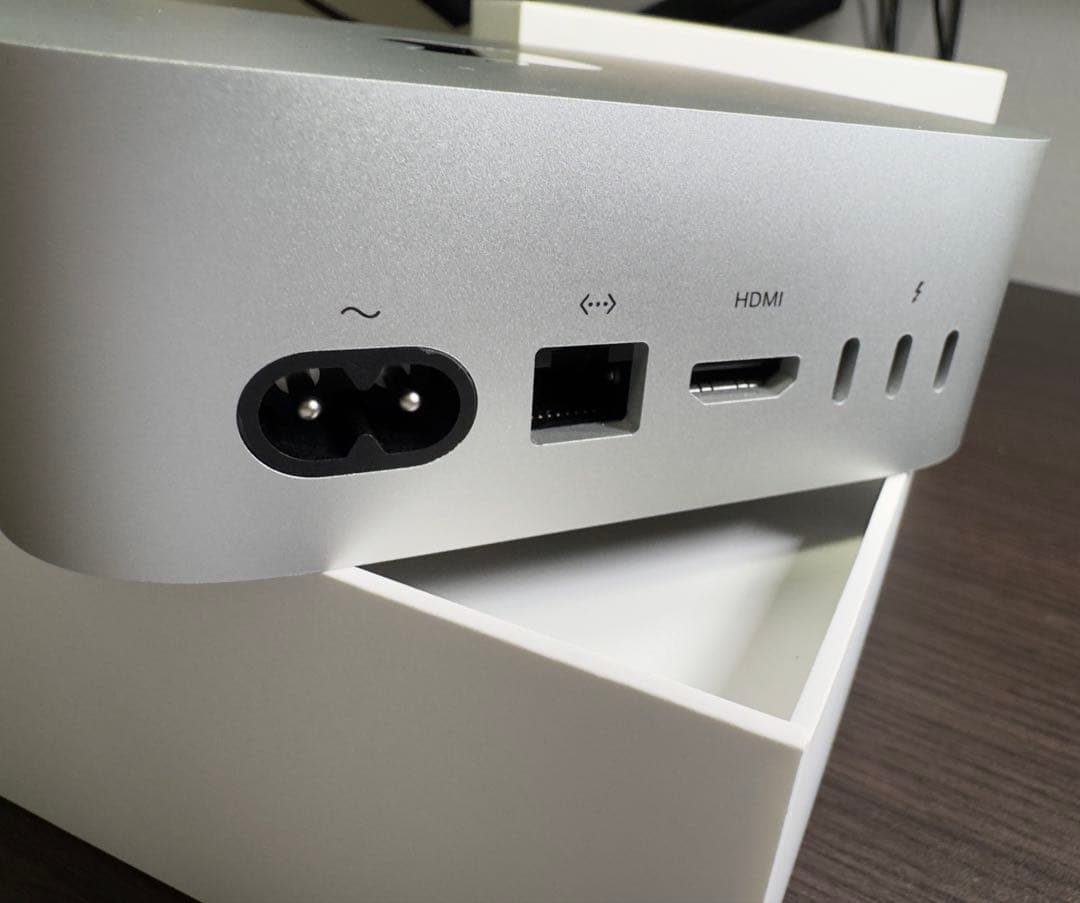 ミニPC Mac mini m4