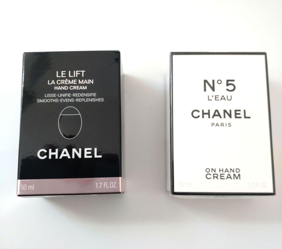 CHANEL N°5 L'EAU ハンドクリーム ＋ル リフト ラ クレームマン