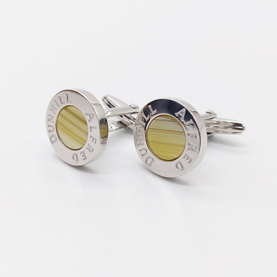 美品　ダンヒル　dunhill カフスリンクス　シルバー製