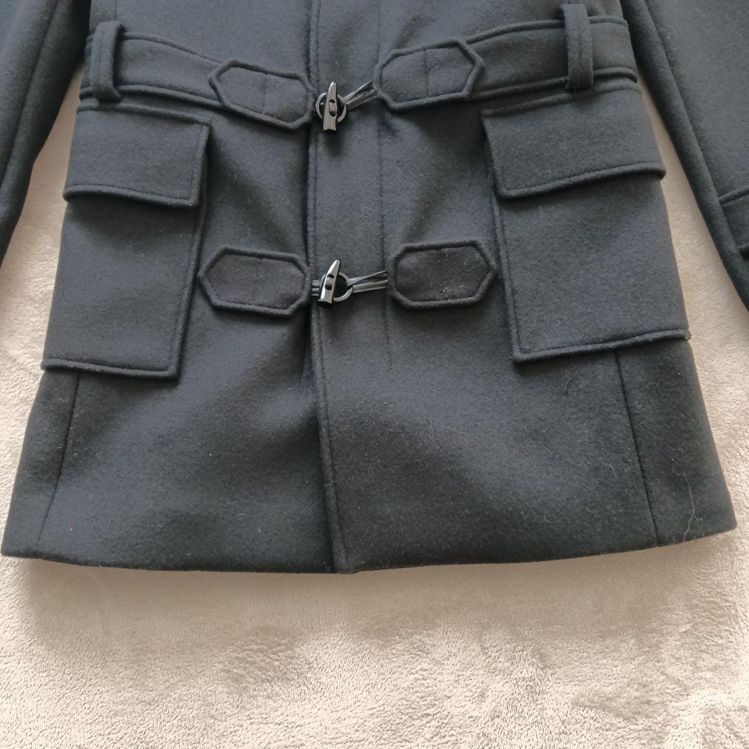 【美品】BALENCIAGA ダッフルコートブラック メンズ　48