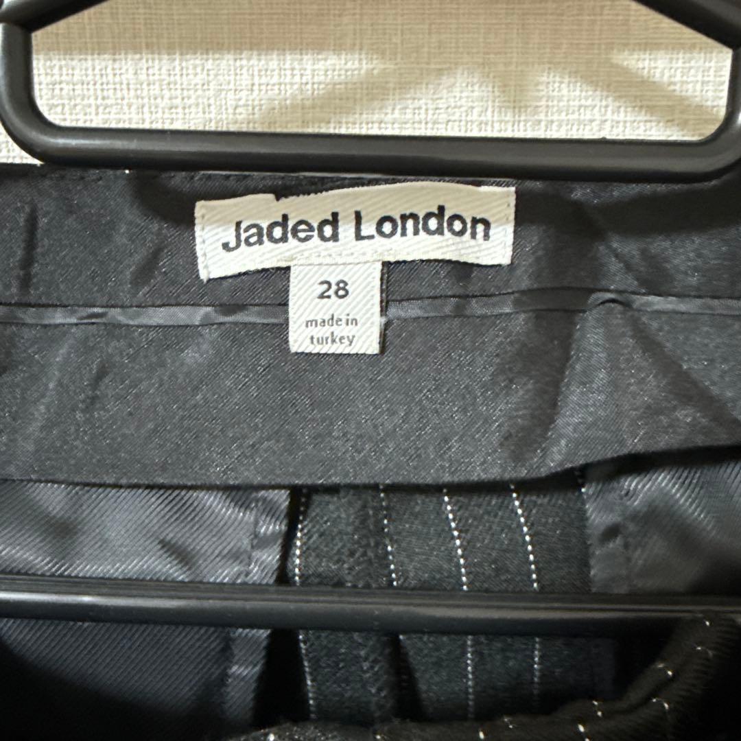 Jaded London ストライプスラックス 28