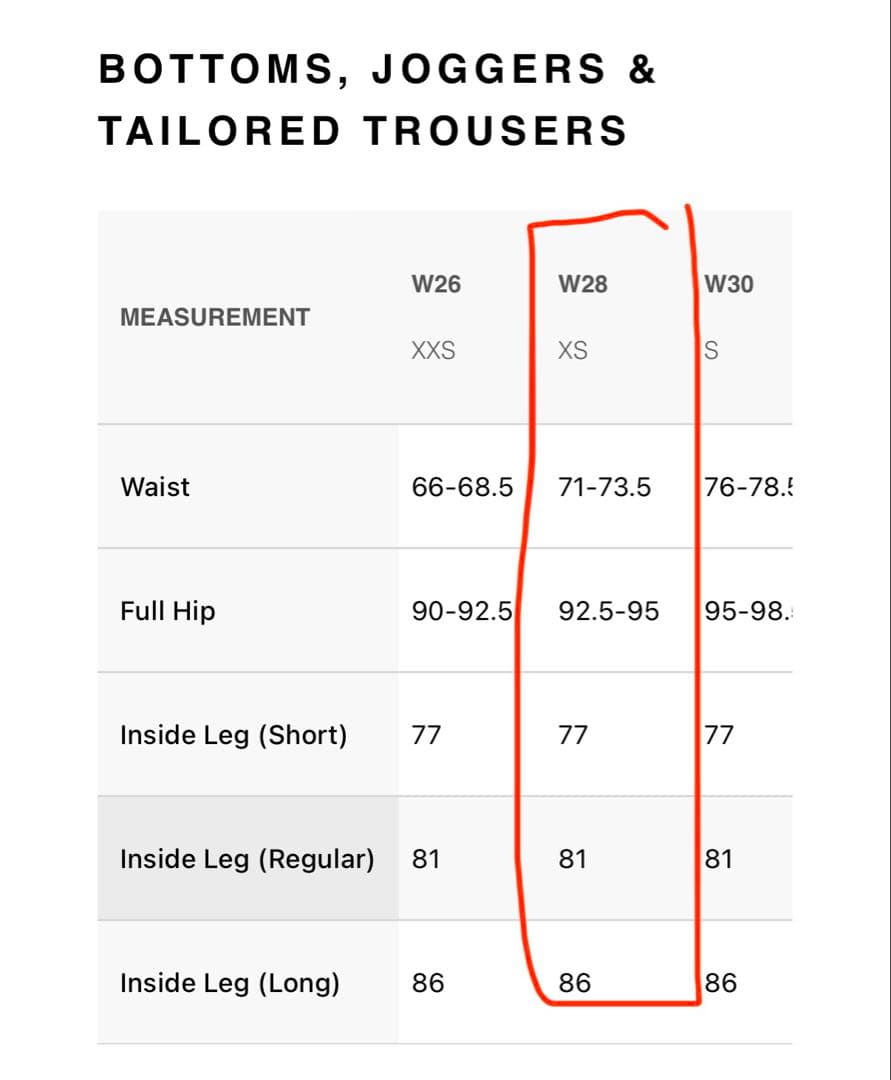 Jaded London ストライプスラックス 28