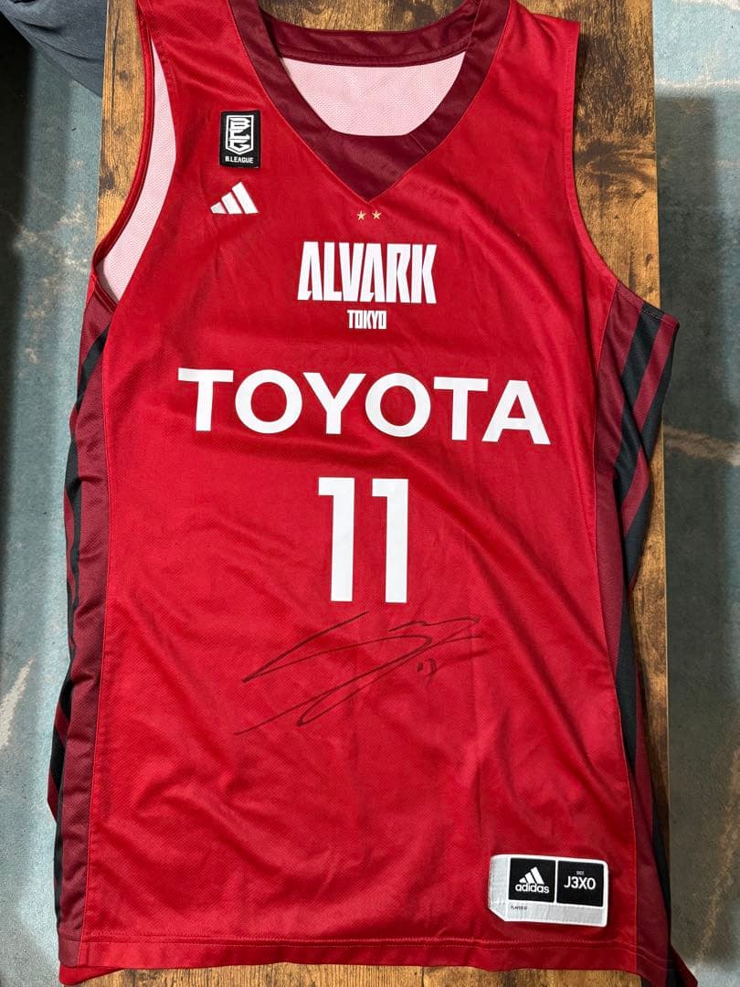 ALVARK TOKYO 23-24 実着用ユニフォーム上下セット サイズ選手