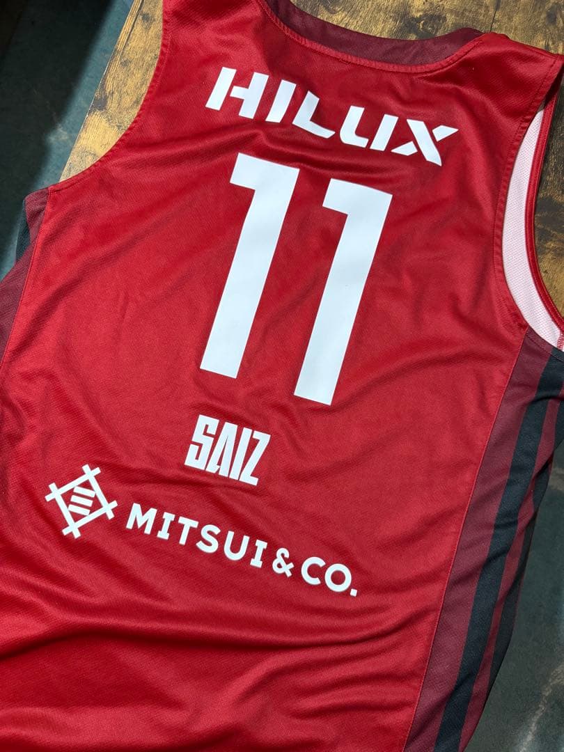 ALVARK TOKYO 23-24 実着用ユニフォーム上下セット サイズ選手