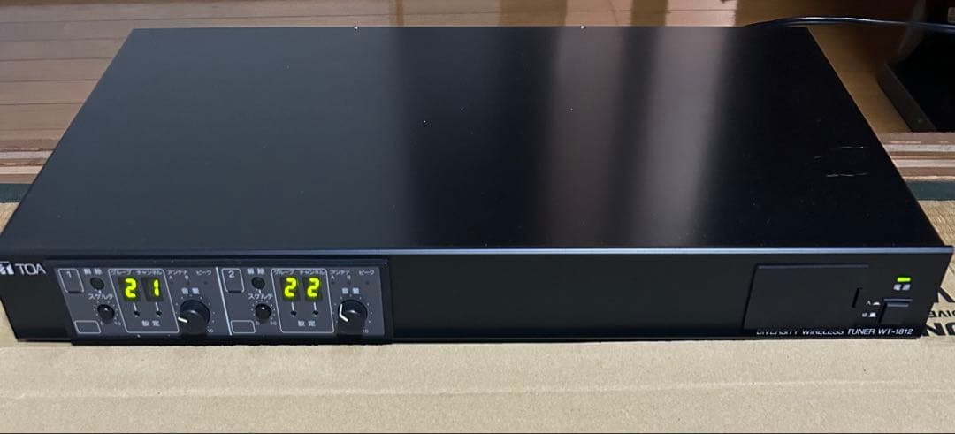 TOA ダイバーシティワイヤレスチューナー WT-1812