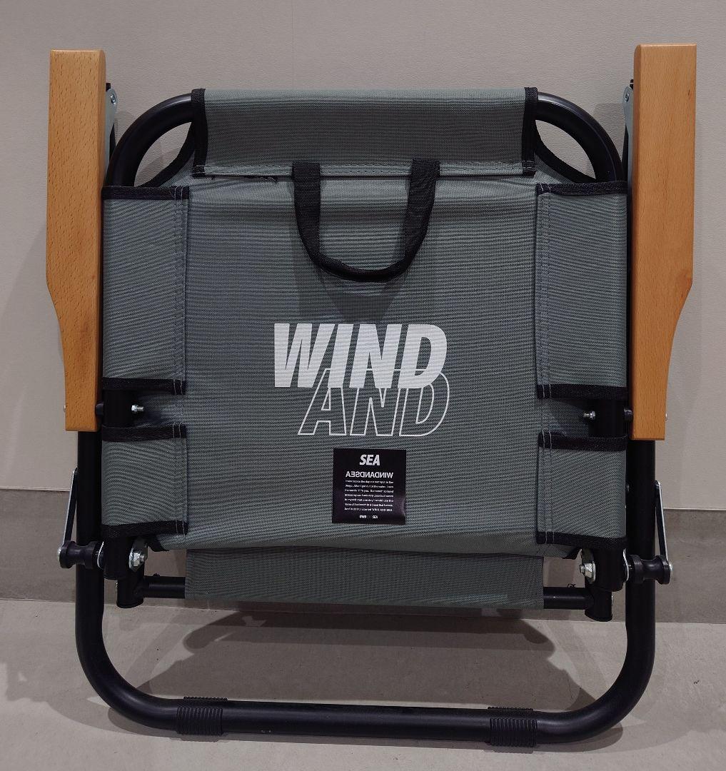 WIND AND SEA SEA Folding Chair（1S）グレー