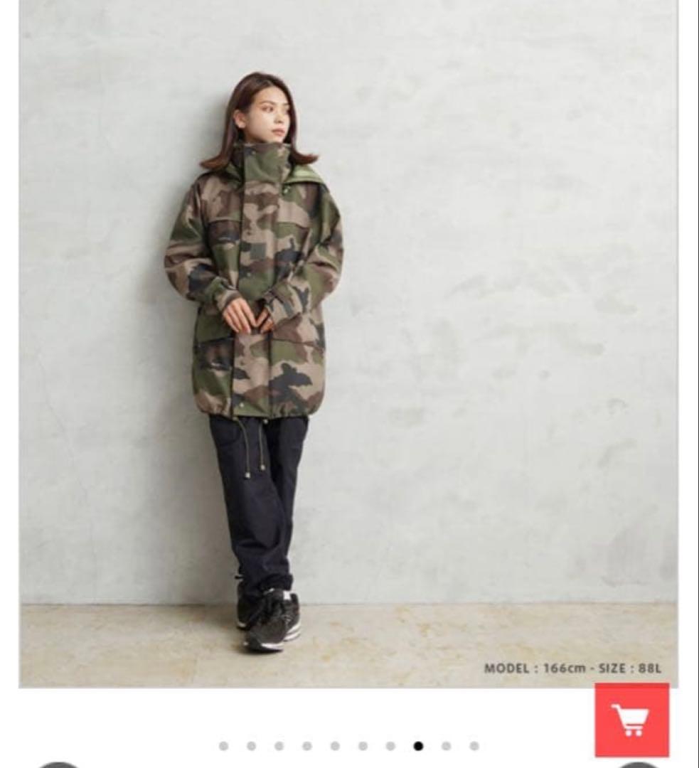 デッドストック　フランス軍　CCE CAMOフィールドパーカー