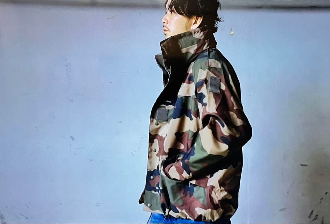 デッドストック　フランス軍　CCE CAMOフィールドパーカー