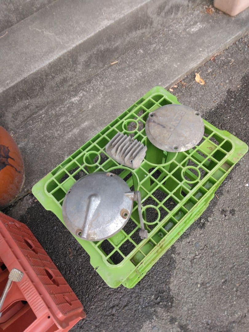 ホンダ90ccバイク用エンジン 空冷タイプ 使用感あり