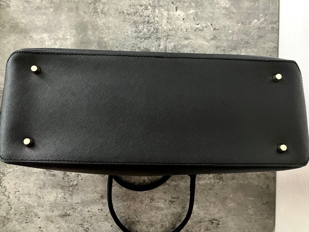 【美品✨オールレザー/A4サイズ】アニエスベー　トートバッグ　ビジネス　黒