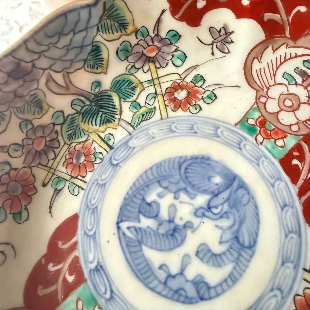 2152様感謝‼️いいとこどり‼️Dragon❌あじさい桐に蝶菊　七寸皿＆膾皿の2客