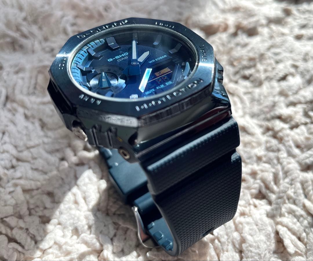 G-SHOCK メタルカバードGM-2100N-2AJF ネイビー