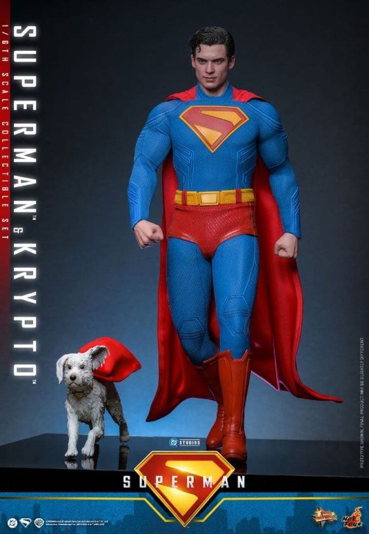 ホットトイズMMS812スーパーマン＆クリプト Superman Krypto