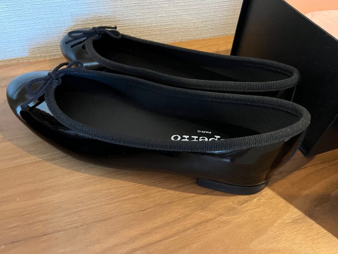 レペットRepetto ブラック バレエシューズ 35