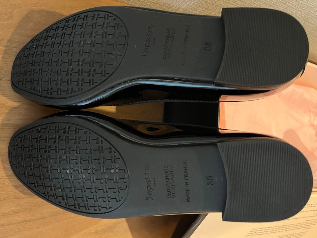 レペットRepetto ブラック バレエシューズ 35