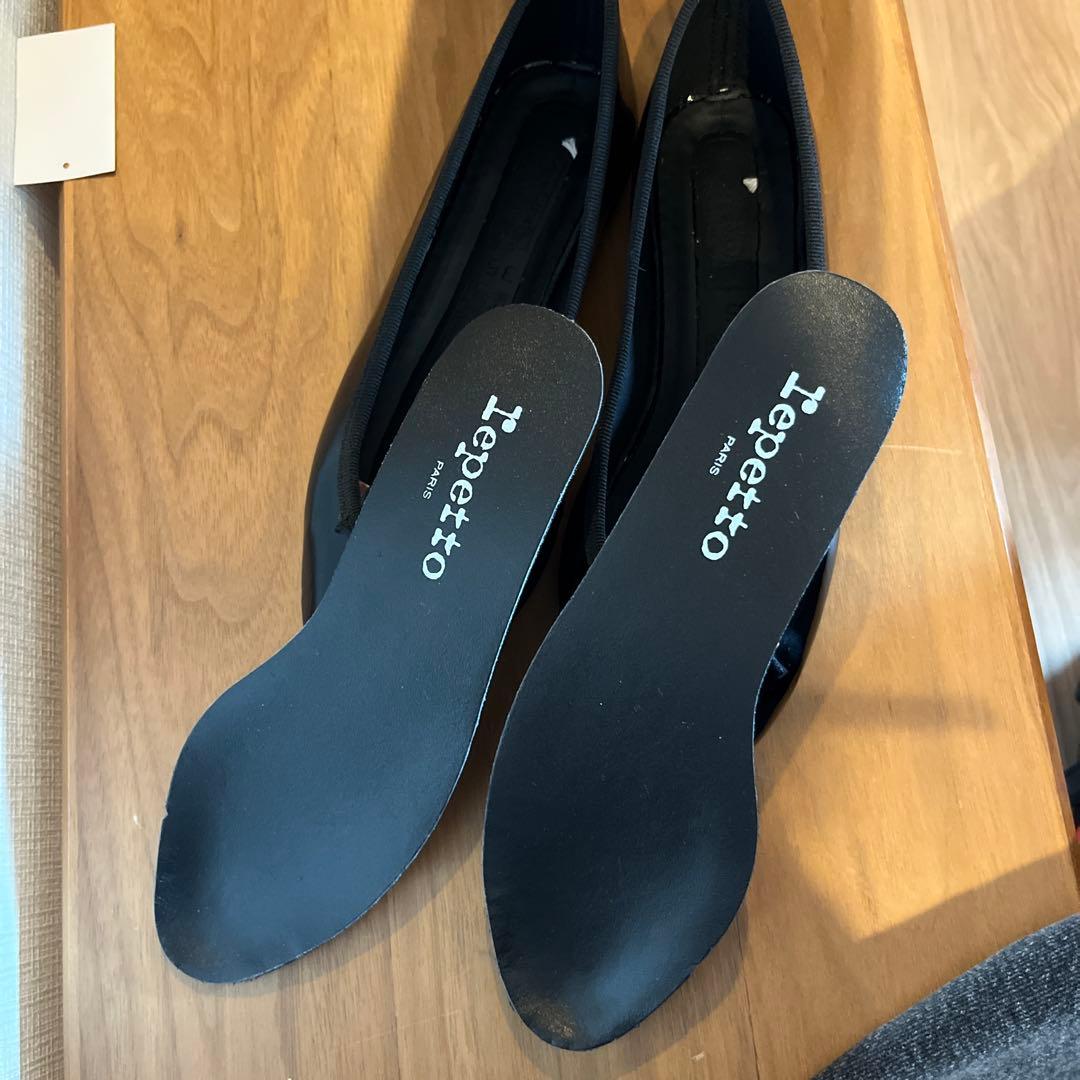 レペットRepetto ブラック バレエシューズ 35
