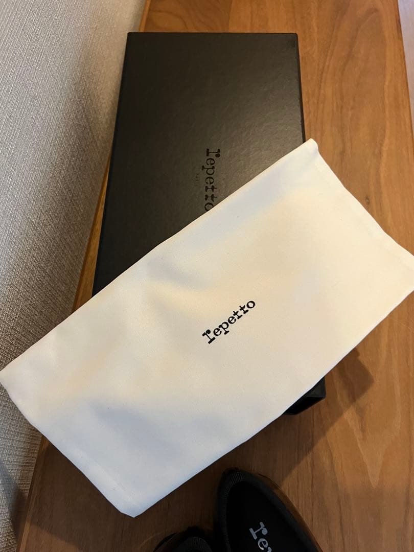 レペットRepetto ブラック バレエシューズ 35