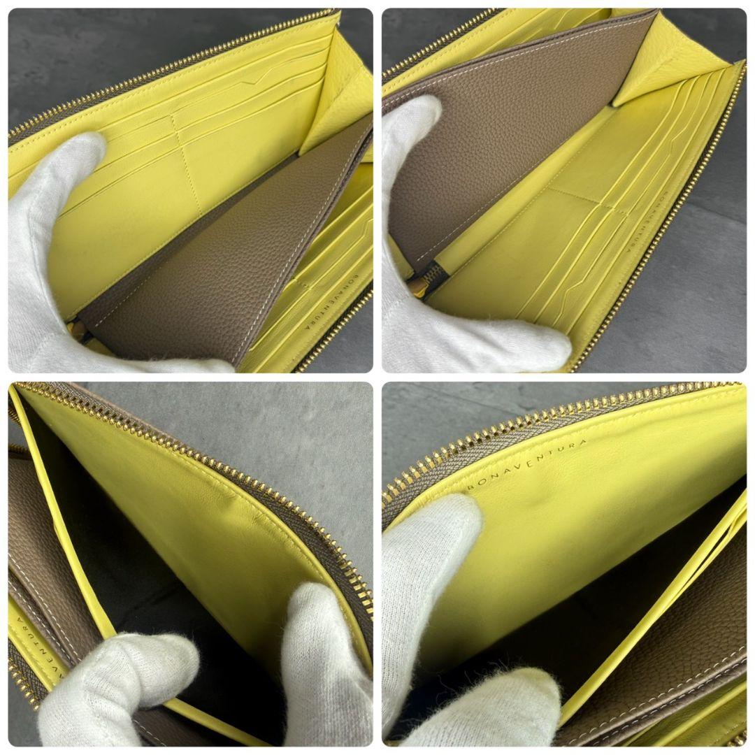 【極美品】BONAVENTURA ボナベンチュラ ロングL字ウォレット 長財布