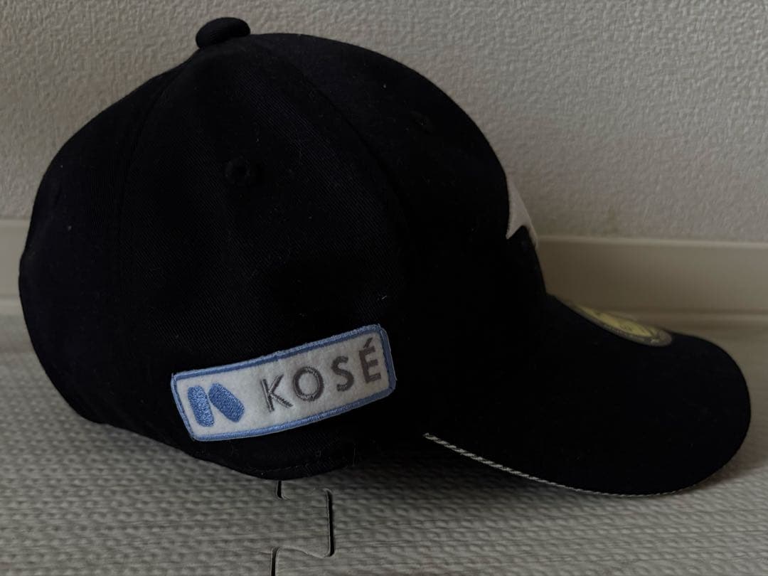 【美品】MIZUNO ゴルフキャップ　原英莉花 プロモデル ミズノ　黒