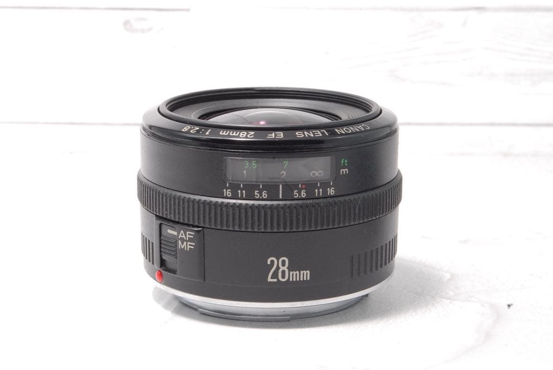 ♡超美品♡ Canon EF 28mm f2.8 単焦点レンズ デジタル一眼レフ