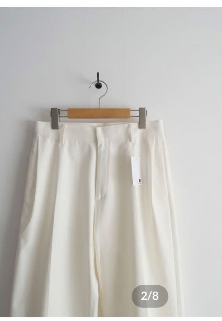 試着のみ Deuxieme Classe TUCK CHINO ワイドパンツ