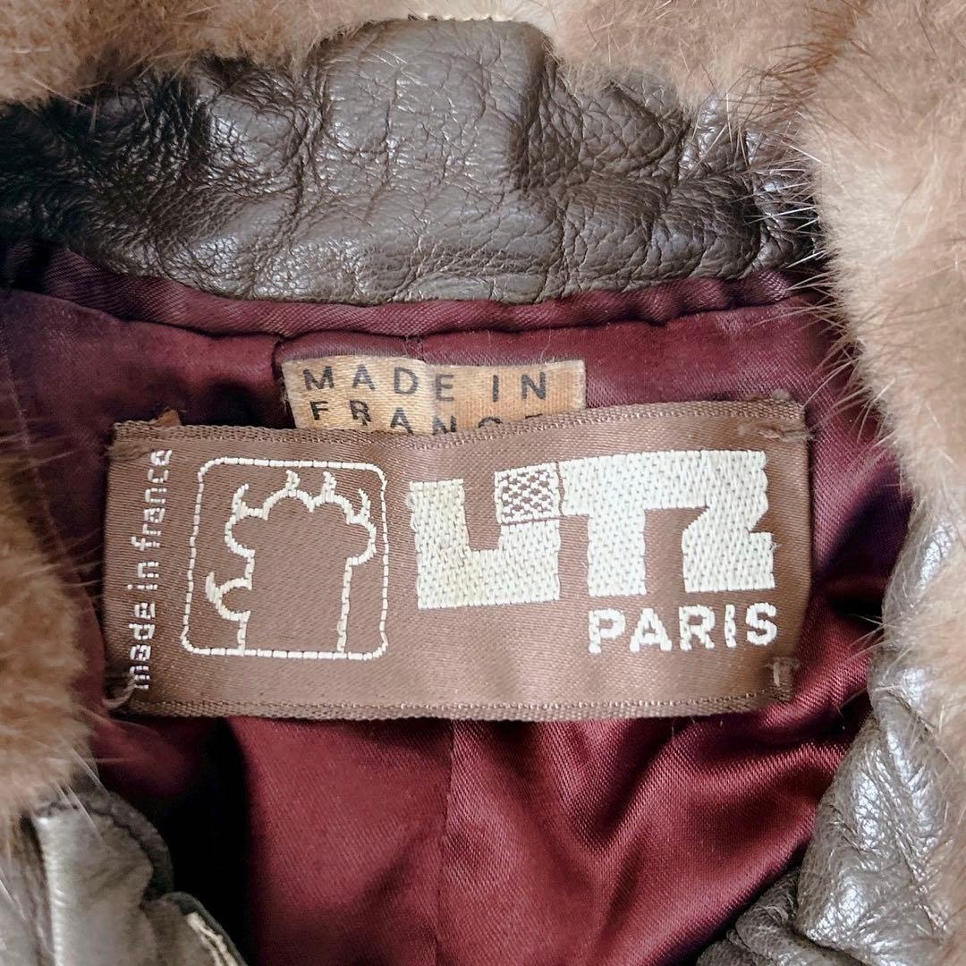 希少✨デミバフミンク　ラムレザー　ロングコート　リアルファー　マキシ丈　ベルト