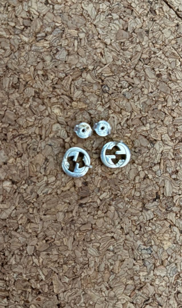 GUCCI グッチ インターロッキング ピアス 両耳