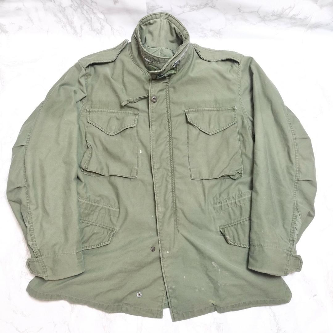 2nd 米軍 実物 M65 Military field JKT アルミジップ