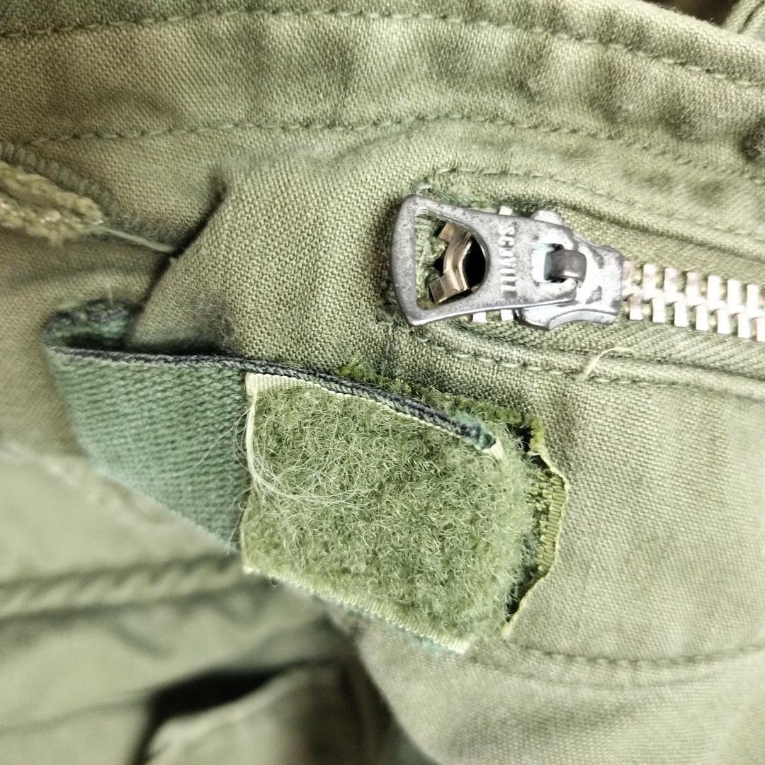 2nd 米軍 実物 M65 Military field JKT アルミジップ