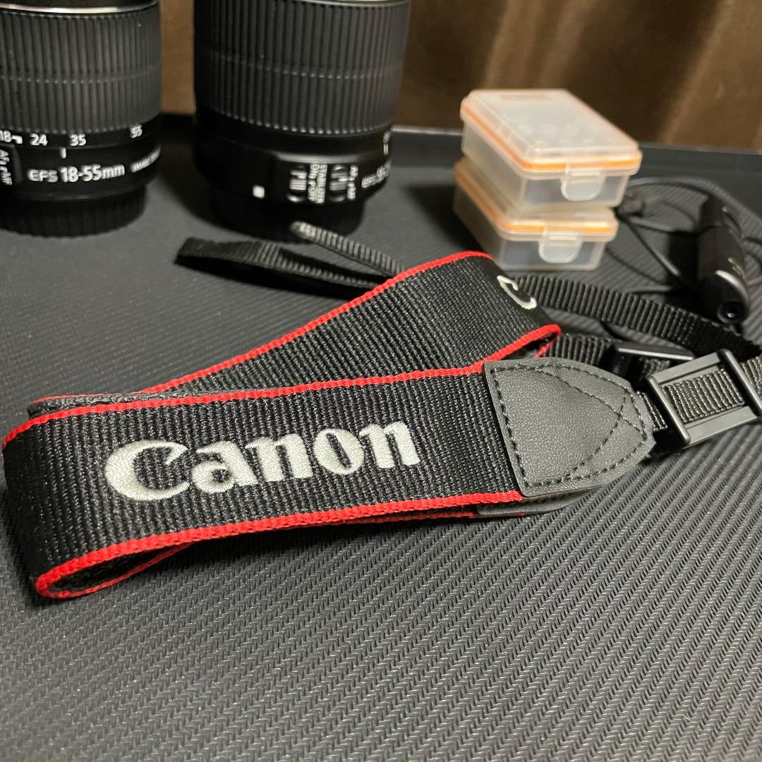 キャノンEOS Kiss X9 レンズ×3セット【中古品】