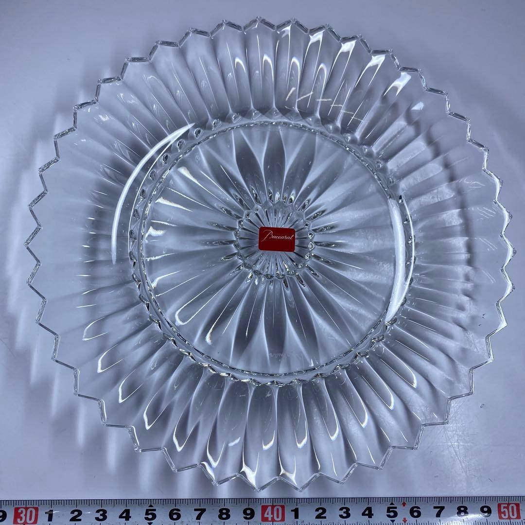 バカラ　ミルニュイ　プレート　共箱　直径20.8㎝　タサチ　東な7-0408①