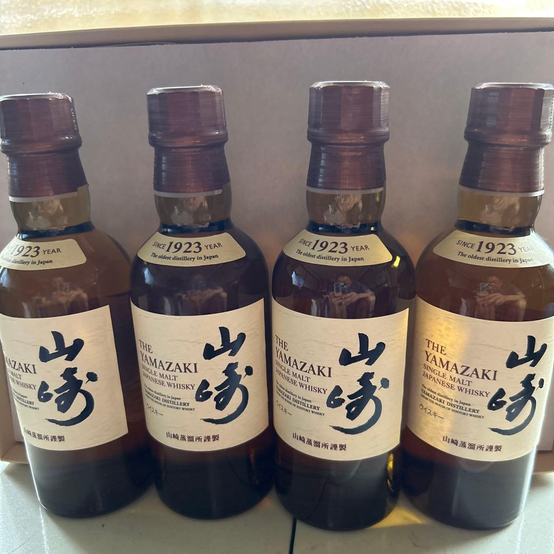 山崎ウイスキー 180ml 4本