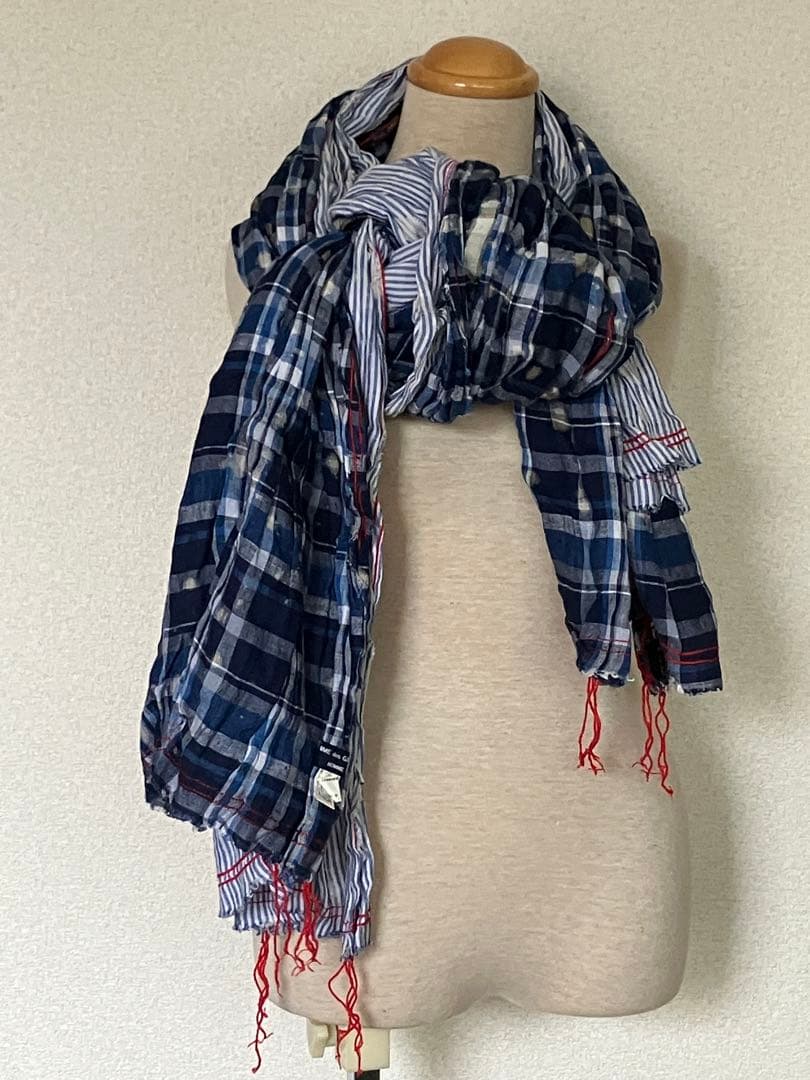 COMME des GARÇONS HOMME シワ加工大判ストール