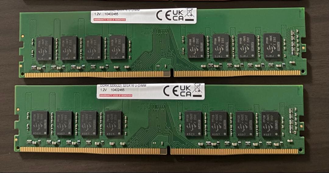 ADATA DDR4-3200 32GB 2枚 64GBセット